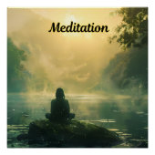 Meditatie Perfect Poster (Voorkant)