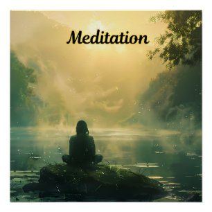 Meditatie Perfect Poster