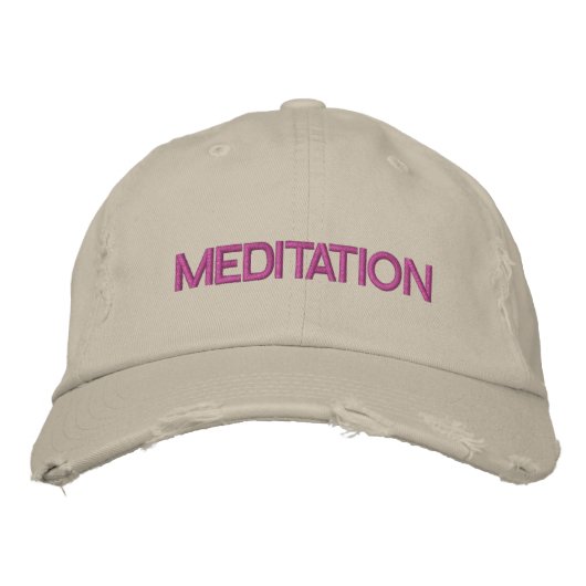 MEDITATIE-pet Pet (Voorkant)