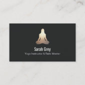 Meditatie Pose Visitekaartje (Voorkant)