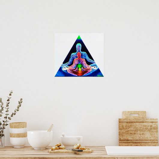 Meditatie Poster (Keuken)