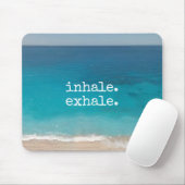 Meditatie Prachtig Paradise Beach Muismat (Met muis)