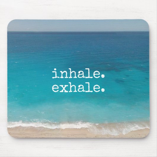 Meditatie Prachtig Paradise Beach Muismat (Voorkant)