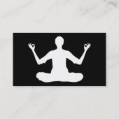 meditatie punch kaart klantenkaartje (Achterkant)