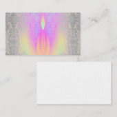 Meditatie Regenboog Klasse Yoga Visitekaartjes (Voorkant / Achterkant)