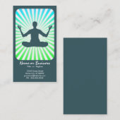 meditatie : retrorefrays visitekaartje (Voorkant / Achterkant)