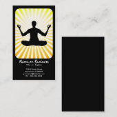 meditatie : retrorefrays visitekaartje (Voorkant / Achterkant)