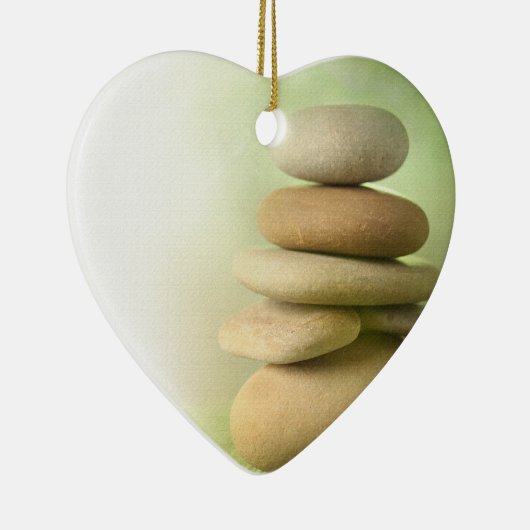 meditatie rotsen keramisch ornament (Rechts)