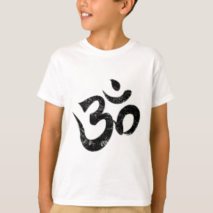 Meditatie Shirt Oranje T-shirt Spiritueel Indiase