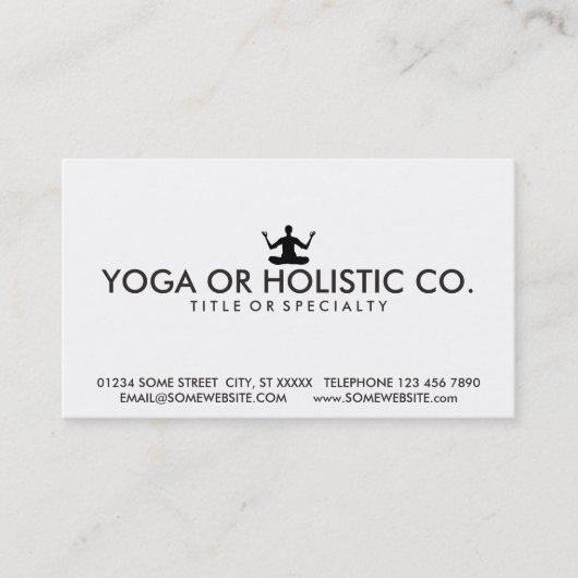 meditatie-stempelkaart klantenkaartje (Voorkant)