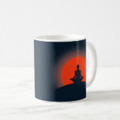 Meditatie Sunset Yoga Koffiemok (Voorkant rechts)