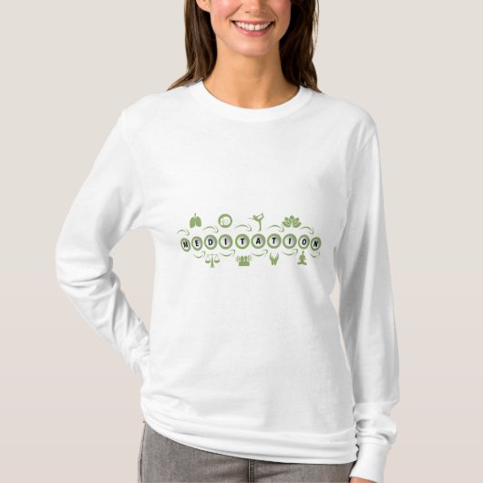 Meditatie T-shirt (Voorkant)