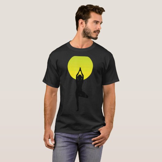 Meditatie T-shirt (Voorkant volledig)