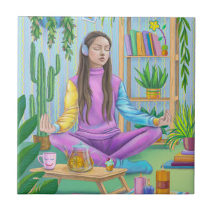 Meditatie Tegeltje