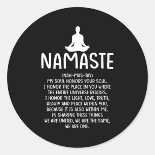 Meditatie Tempel Boeddhistische Boeddha Mediate Ronde Sticker