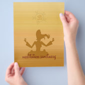 meditatie-toevluchtsoord flyer (Hand)