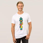 Meditatie Tri-Blend Shirt (Voorkant volledig)