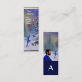 MEDITATIE VAN EEN RIDDER Monogram Mini Visitekaartje (Voorkant / Achterkant)