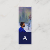 MEDITATIE VAN EEN RIDDER Monogram Mini Visitekaartje (Achterkant)