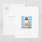 Meditatie van Jezus met Om Briefkaart (Voorkant / Achterkant)