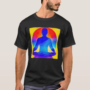 Meditatie Verlichting Spiritueel Yoga Transcendent T-shirt