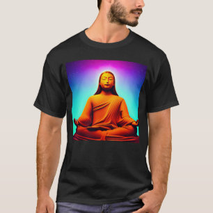Meditatie Verlichting Spiritueel Yoga Transcendent T-shirt