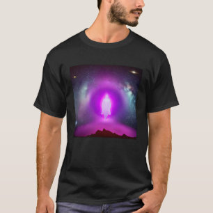 Meditatie Verlichting Spiritueel Yoga Transcendent T-shirt