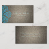 Meditatie Visitekaartje voor docent en levenscoach (Voorkant / Achterkant)