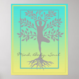 Meditatie voor Geest, Lichaam en Ziel Poster