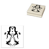 Meditatie-vreemdeling Rubberstempel (Gestempeld)