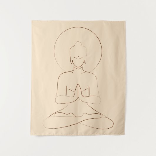 Meditatie. Wandkleed (Voorkant)