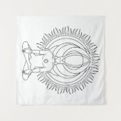 Meditatie. Wandkleed (Voorkant (horizontaal))