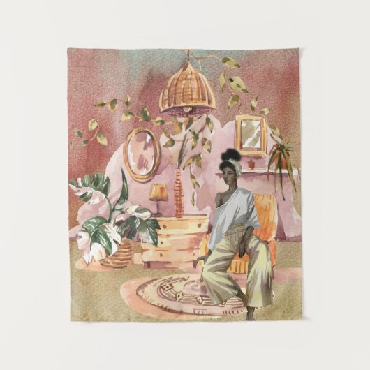 Meditatie Wandkleed (Voorkant)