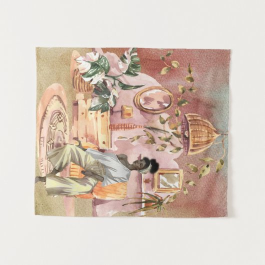 Meditatie Wandkleed (Voorkant (horizontaal))