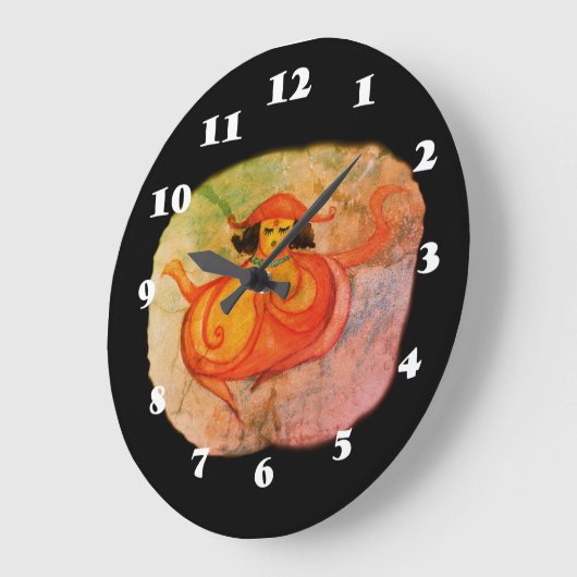 Meditatie Wandklok (Hoek)