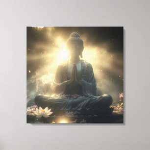 MEDITATIE - YOGA - CARPE DIEM CANVAS AFDRUK