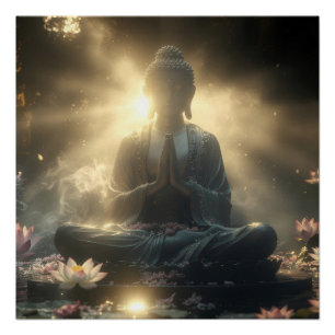 MEDITATIE - YOGA - CARPE DIEM PERFECT POSTER