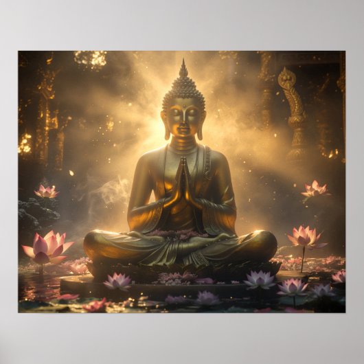 MEDITATIE - YOGA - CARPE DIEM POSTER (Voorkant)