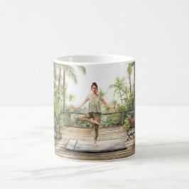 Meditatie Yoga Houding Sereniteit Koffiemok