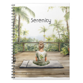 Meditatie Yoga Houding Sereniteit Notitieboek