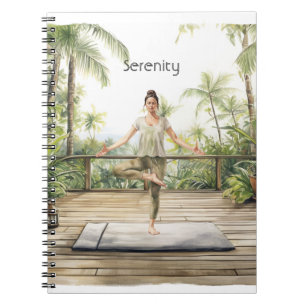 Meditatie Yoga Houding Sereniteit Notitieboek