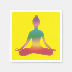 Meditatie Yoga Kunst Servet