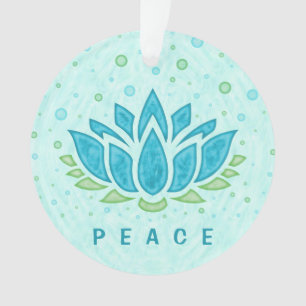 Meditatie Yoga Lotus Flower Zen  Sjabloon tekst Ornament