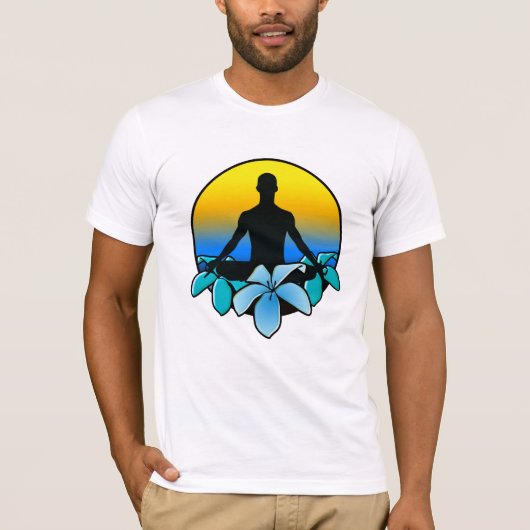 meditatie & yoga t-shirt (Voorkant)