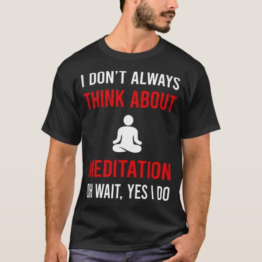 Meditatie Zen T-shirt (Voorkant)