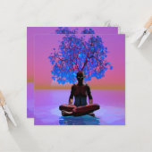 Meditatieboom Kaart (Voorkant / Achterkant in situ)