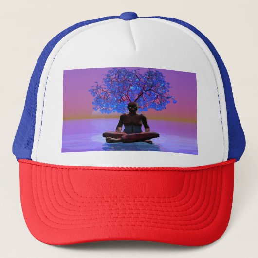Meditatieboom Trucker Pet (Voorkant)