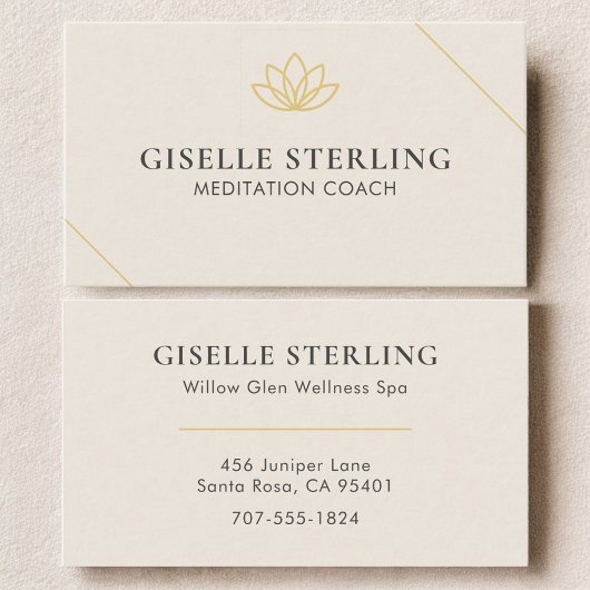 Meditatiecoach Visitekaartje