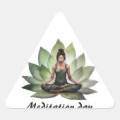 Meditatiedag Sticker (Voorkant)