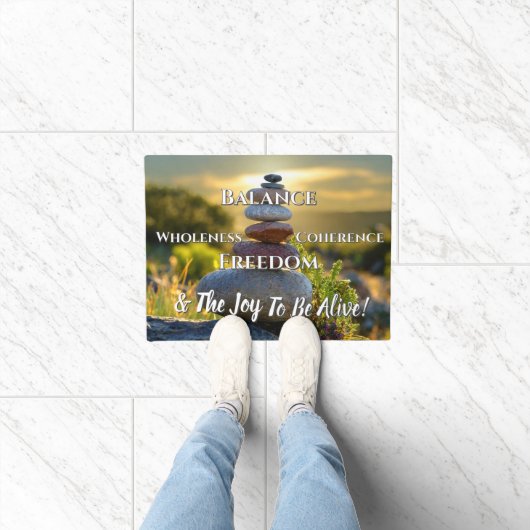 Meditatief verheffen deurmat (Binnen)